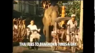 Thai Airways -  Classic Commercials & Promos Compilation (English)