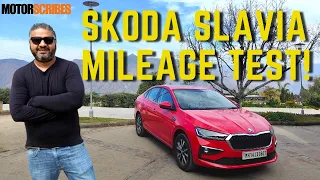 Skoda Slavia Mileage Test 1.0 TSI | MotorScribes