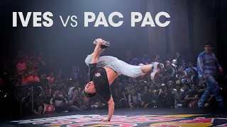 Ives vs Pac Pac [stance angle] // RED BULL BC ONE 2019 WORLD FINALS
