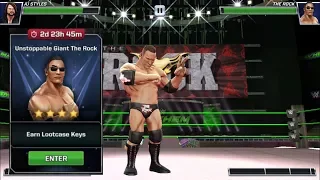 WWE Mayhem - Unstoppable Gaint The Rock Event