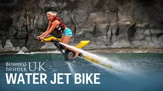 This water jet bike can fly 40 feet in the air