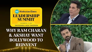 Akshay Kumar and Ram Charan explain how films are breaking language barriers | HTLS 2022