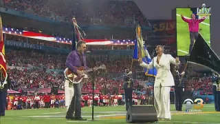 Philadelphia Native Jazmine Sullivan Performs National Anthem With Eric Church At Super Bowl 55