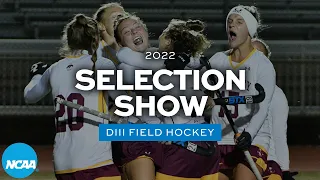 2022 NCAA DIII field hockey championship selection show