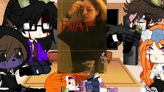 Afton family react tiktok/tiktok fnaf cosplay ||AU|| [sorry it's short] NOT MY VIDEO +Bonus