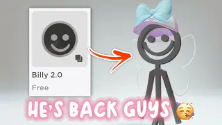 HURRY! BILLY IS BACK + NEW FREE HEADLESS AND FACES 😱🥳😆