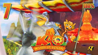 Kao the Kangaroo: Mystery of the Volcano (PC) - Walkthrough (100%) Level 7 - Waterfall Island