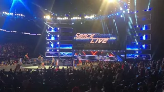 KANE LIVE RETURN AT WWE Smackdown Live 6/26/18