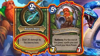 Quest Hunter OTK! 30 Damage 1 Turn Hero Power Challenge, Can You Do It? Stormwind | Hearthstone