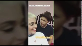 Katy Perry calls niall her son on One Love Manchester.