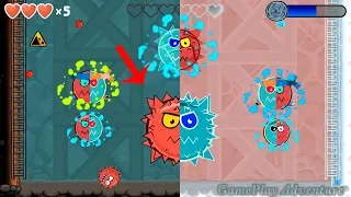 RED BALL 4 - ALL 5 EVIL BOSSES BALL & EVIL MIX BOOMBALL gameplay