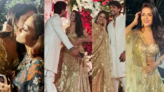 Couple Goals Priyanka Chaudhary With Ankit Gupta❤️At Aarti Singh Wedding Ceremony | MS shorts