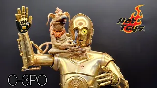 HOT TOYS C-3PO DIECAST UNBOXING | ROTJ MMS701D56