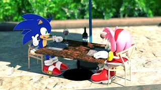 Sonic FINALLY Takes Amy Out! | Valentine's Day Special