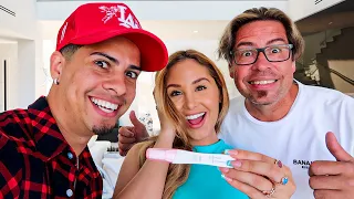 TELLING MY DAD I'M PREGNANT WITH BABY #4!!!