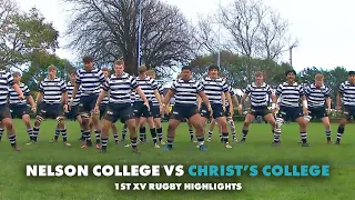 This Nelson college side are ruthless | Nelson vs Christ's College | 1st XV Rugby Highlights