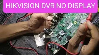 hikvision dvr no display problem 100% solutions.( 8 channel dvr)