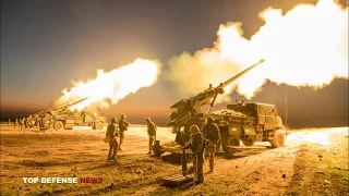 Finally! Ukraine Uses French 155mm Caesar Artillery System Against Russia