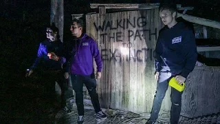 OVERNIGHT IN ABANDONED CITY! (Someone Came After Us)