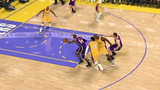 Flagrant foul by Shaq! | NBA 2K20 | #shorts