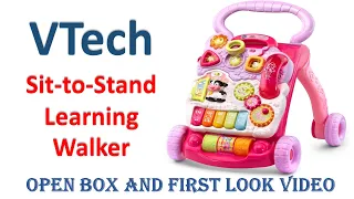 BEST INFANT TO TODDLER TOY! VTech Sit-to-Stand Learning Walker!