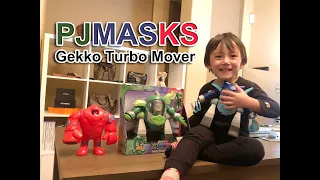 PJ Masks |  Gekko Turbo Mover |  Catboy Turbo Mover | PJ Mask Splat Monster | Toy Unboxing