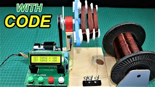 How to make Automatic Winding Machine using Arduino