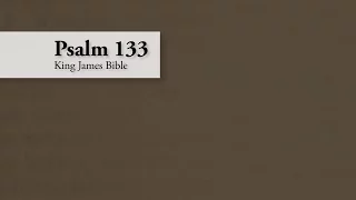 Psalm 133 – King James Bible