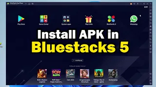 How to Install APK in Bluestacks 5 | Bluestacks 5 APK Install