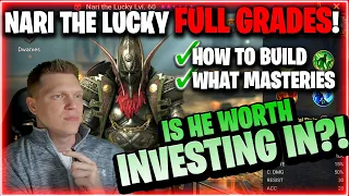 FULL Testing of Nari the Lucky! Worth Building?! | RAID Shadow Legends