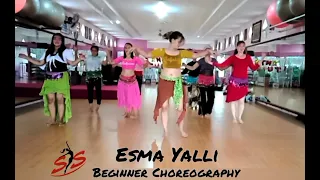 Bellydance - Esma Yalli - Beginner Choreography by Santistudio