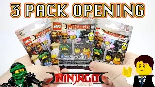 LEGO NINJAGO CMF MYSTERY PACK OPENING x3