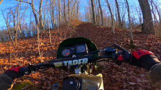 This KLR650 is a Hill Climb BEAST!