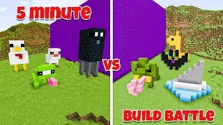 Guess that ANIMAL | 5 minute BUILD BATTLE