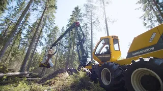 Sampo Rosenlew HR86 forest harvester