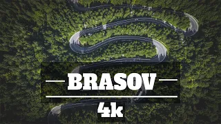 Brasov, România - 2020 Drone 4k