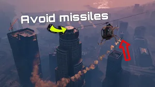 GTA online | How to dodge missiles in helicopter