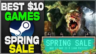 BEST 10$ GAMES - Steam Spring Sale 2023 (TOP 10)