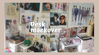 🌸┆DESK MAKEOVER : Otaku, Art & K-pop Stan