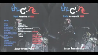 THE CURE Live accor arena Paris 28 11 2022