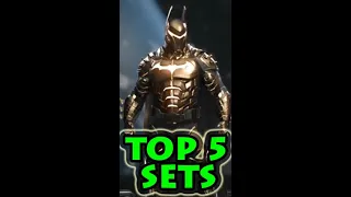 Top 5 INJUSTICE 2 Epic Gear Sets (Male Characters)