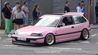 Tuner Cars Leave A Carshow *SCRWD 2023*