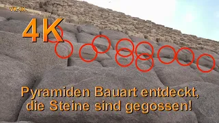 Pyramidenbau: Cheops-, Chepren- und Mykerinos Pyramide von Gizeh - Doku. Wie wurden sie gebaut?