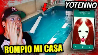 YOTENNO ROMPIO MI CASA y LLEGO EL FINAL | El número maldito de WhatsApp