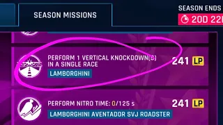 A9 - Perform Vertical Knockdown with Lamborghini - Mission - TouchDrive Guide