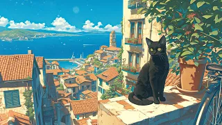 Chill Morning 🌞 ~ Lofi Cat 🐈 ~ Deep Focus to Relax//Study [ Lofi Hip Hop ~ Ghibli Lofi ]