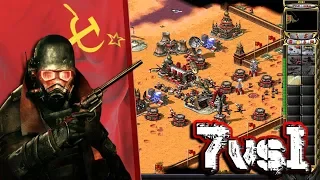 Red Alert 2 - The Return of The Soviet Union - 7 vs 1