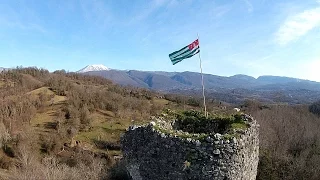 Пролетая над страной души.Абхазия.