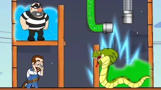 Home Pipe Rescue Gameplay Water Puzzle Game/ Pull The Pipe Level Solution