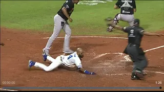 Momento Que Emilio Bonifacio Muestra Toda Su Velocidad Y Empata El Juego Vs Los Gigantes